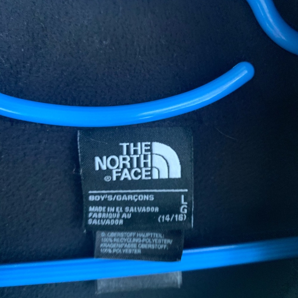 Boys Large Fleece half zip